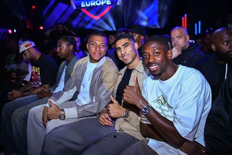 Ousmane Dembele. Achraf Hakimi, Kylian Mbappe, PSG, AFCON 2025
