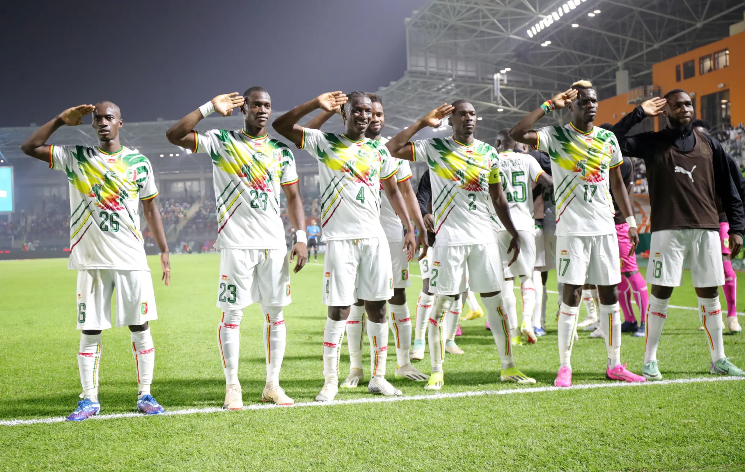 Mali at last years AFCON