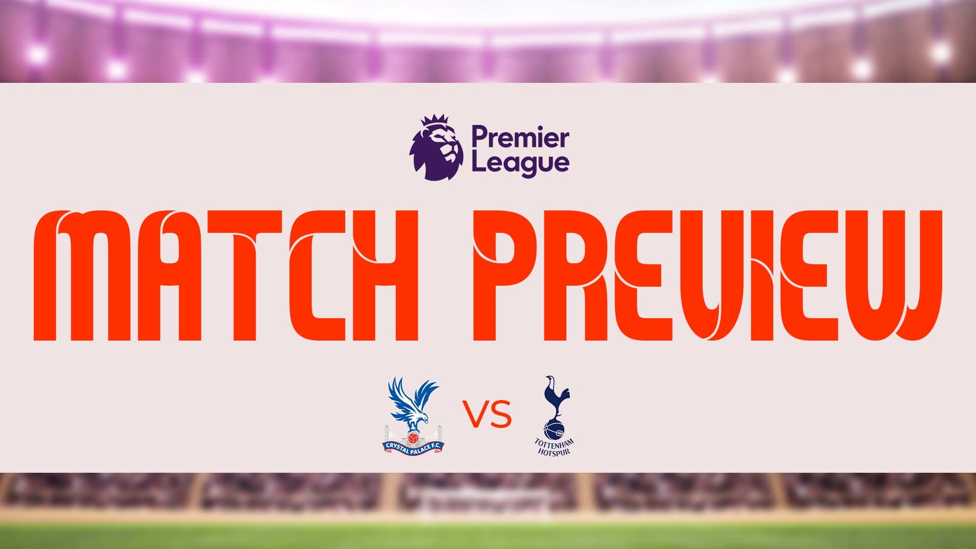 Crystal Palace Vs Tottenham