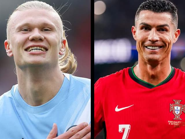 Ronaldo and Haaland