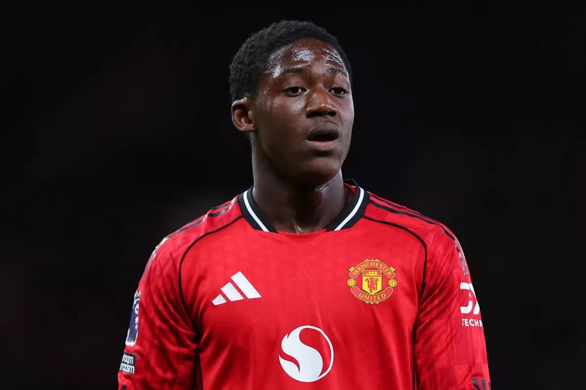 Man United's Kobbie Mainoo