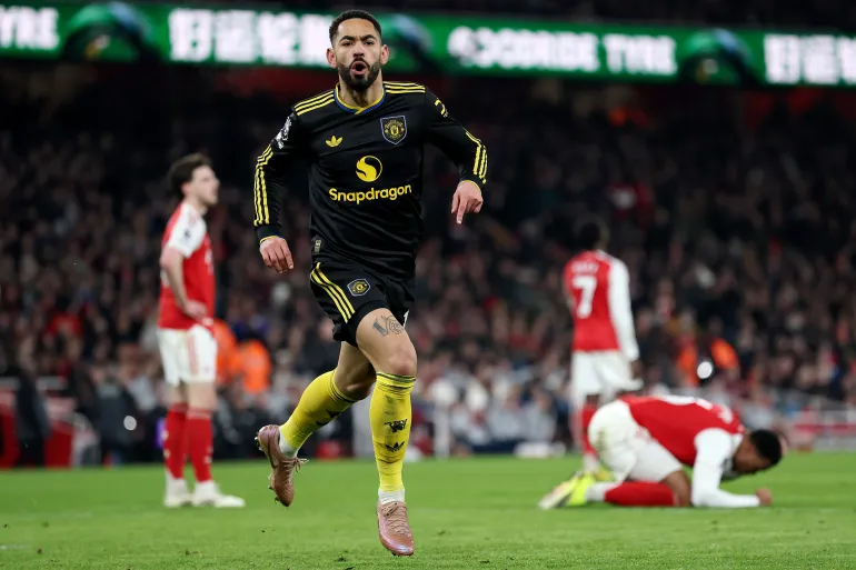 Manchester United beat Arsenal 3-2 at the Emirate Stadium on Sunday