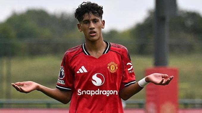 Man United wonderkid JJ Gabriel. Image || Getty